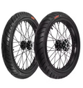 Black Supermoto Wheelset (LBX, Talaria, Eride)