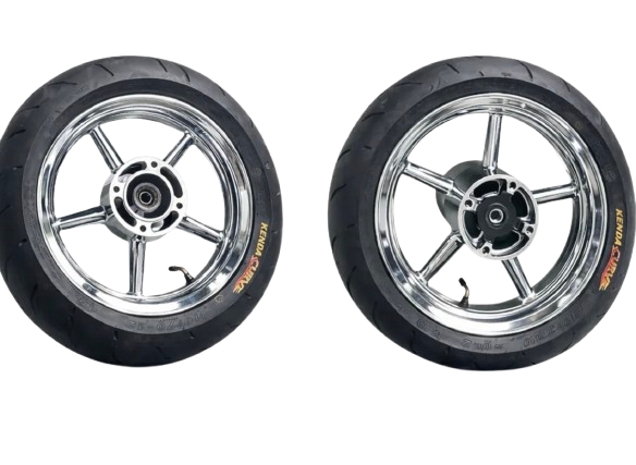 Chrome Supermoto Wheelset (Tuttio, Yozma, RTR, Mototec)